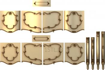 Stand (TM_0140) 3D model for CNC machine